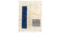 Morrocan Rug, Geometric Area Rug, Plush Hand-Tufted Boho Wool Rug