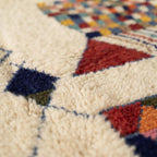 Authentic Beni Ourain Rug – Minimalist Boho Wool