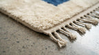 Morrocan Rug, Geometric Area Rug, Plush Hand-Tufted Boho Wool Rug