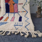 Authentic Beni Ourain Rug – Minimalist Boho Wool